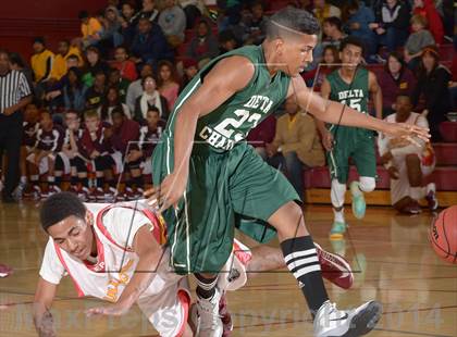 Thumbnail 3 in Encina Prep vs. Delta Charter (CIF SJS D4 Playoff) photogallery.