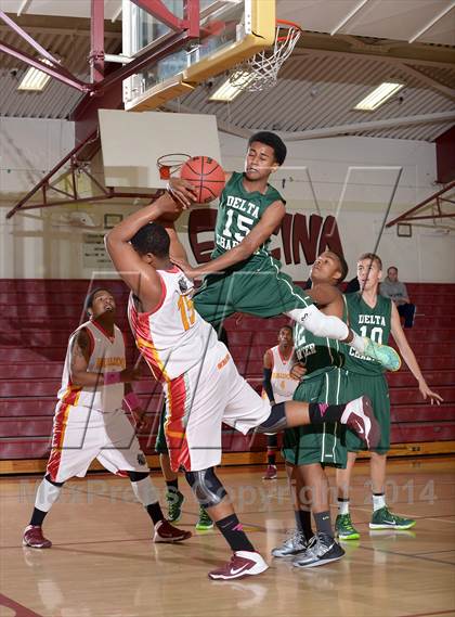 Thumbnail 3 in Encina Prep vs. Delta Charter (CIF SJS D4 Playoff) photogallery.