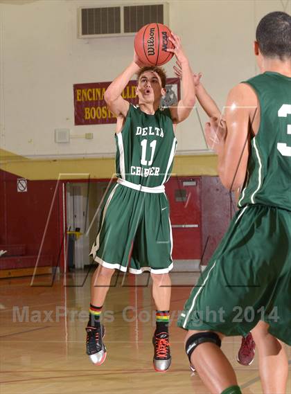 Thumbnail 3 in Encina Prep vs. Delta Charter (CIF SJS D4 Playoff) photogallery.