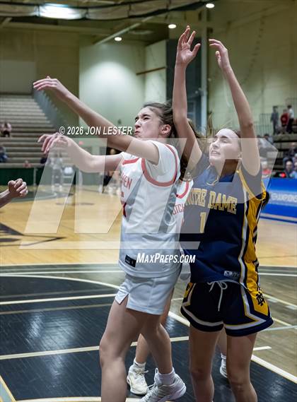 Thumbnail 2 in Notre Dame vs. Tappan Zee (NYSPHSAA Class A Final) photogallery.