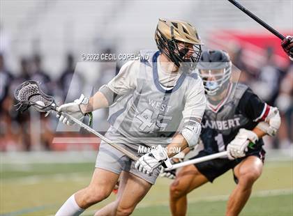 Thumbnail 2 in West Forsyth vs. Lambert (GHSA 7A Championship) photogallery.