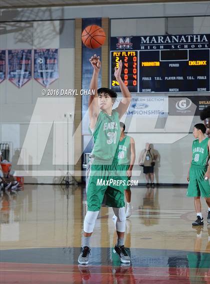Thumbnail 1 in Eagle Rock @ Maranatha (Rose City Roundball Classic) photogallery.