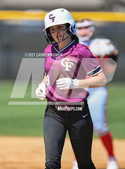 Thumbnail 2 in Cy-Fair vs Lake Belton (NFCA Texas High School Leadoff Classic Tournament) photogallery.