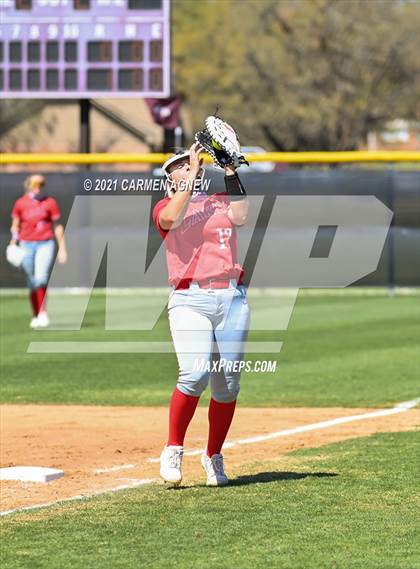 Thumbnail 3 in Cy-Fair vs Lake Belton (NFCA Texas High School Leadoff Classic Tournament) photogallery.