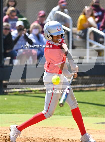 Thumbnail 3 in Cy-Fair vs Lake Belton (NFCA Texas High School Leadoff Classic Tournament) photogallery.