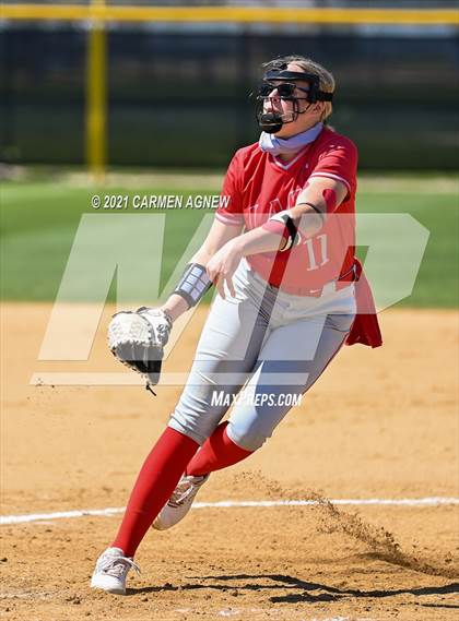 Thumbnail 1 in Cy-Fair vs Lake Belton (NFCA Texas High School Leadoff Classic Tournament) photogallery.