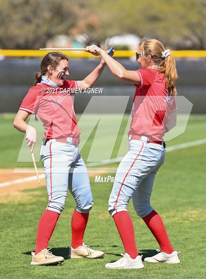 Thumbnail 2 in Cy-Fair vs Lake Belton (NFCA Texas High School Leadoff Classic Tournament) photogallery.
