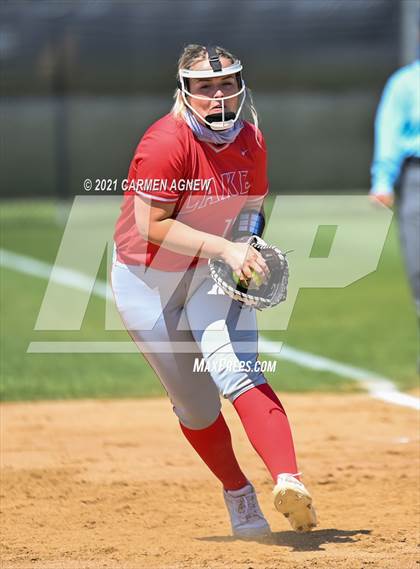 Thumbnail 2 in Cy-Fair vs Lake Belton (NFCA Texas High School Leadoff Classic Tournament) photogallery.