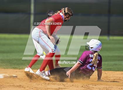 Thumbnail 2 in Cy-Fair vs Lake Belton (NFCA Texas High School Leadoff Classic Tournament) photogallery.