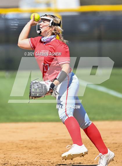 Thumbnail 3 in Cy-Fair vs Lake Belton (NFCA Texas High School Leadoff Classic Tournament) photogallery.