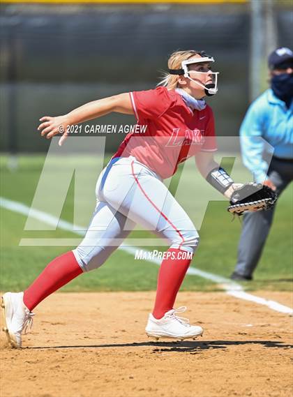 Thumbnail 1 in Cy-Fair vs Lake Belton (NFCA Texas High School Leadoff Classic Tournament) photogallery.