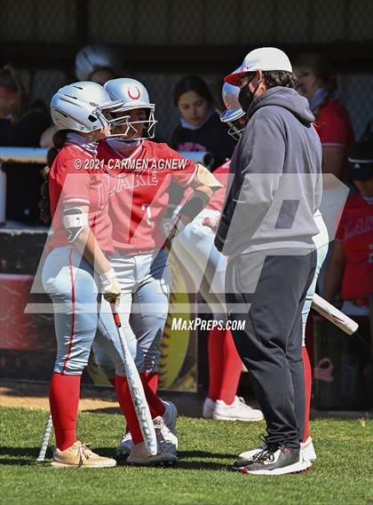 Thumbnail 1 in Cy-Fair vs Lake Belton (NFCA Texas High School Leadoff Classic Tournament) photogallery.