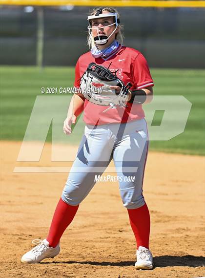 Thumbnail 3 in Cy-Fair vs Lake Belton (NFCA Texas High School Leadoff Classic Tournament) photogallery.