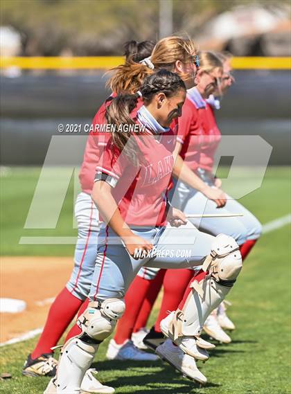 Thumbnail 2 in Cy-Fair vs Lake Belton (NFCA Texas High School Leadoff Classic Tournament) photogallery.