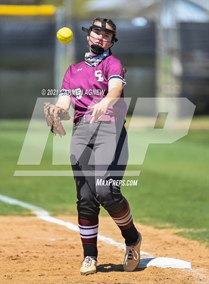 Thumbnail 1 in Cy-Fair vs Lake Belton (NFCA Texas High School Leadoff Classic Tournament) photogallery.