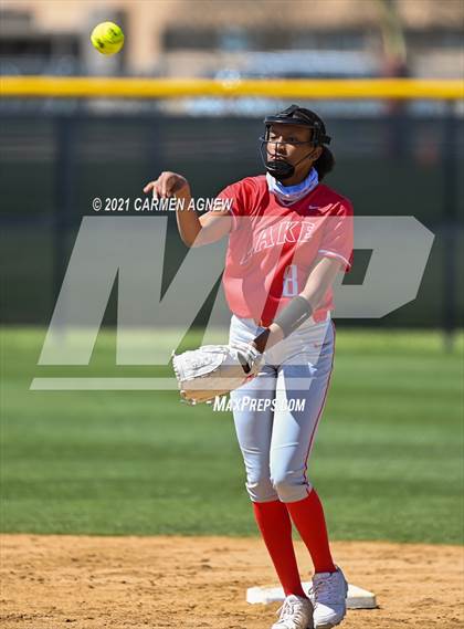 Thumbnail 1 in Cy-Fair vs Lake Belton (NFCA Texas High School Leadoff Classic Tournament) photogallery.