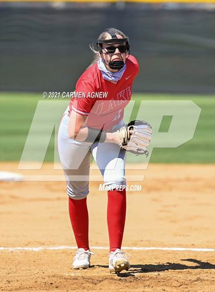 Thumbnail 2 in Cy-Fair vs Lake Belton (NFCA Texas High School Leadoff Classic Tournament) photogallery.