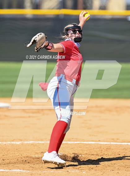 Thumbnail 1 in Cy-Fair vs Lake Belton (NFCA Texas High School Leadoff Classic Tournament) photogallery.