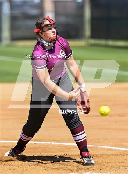 Thumbnail 3 in Cy-Fair vs Lake Belton (NFCA Texas High School Leadoff Classic Tournament) photogallery.