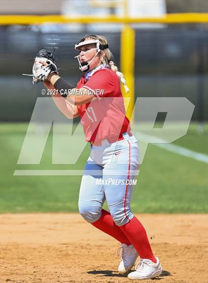 Thumbnail 2 in Cy-Fair vs Lake Belton (NFCA Texas High School Leadoff Classic Tournament) photogallery.