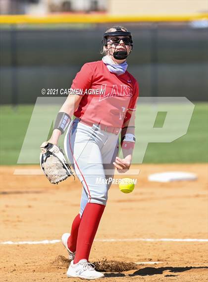 Thumbnail 1 in Cy-Fair vs Lake Belton (NFCA Texas High School Leadoff Classic Tournament) photogallery.