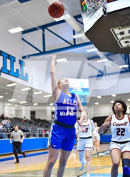 Thumbnail 3 in  Allen @ Coppell Region 1 Bi-District Playoffs photogallery.