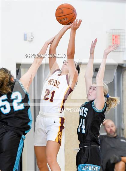 Thumbnail 2 in Mountain Pointe vs Highland (Nike Tournament of Champions) photogallery.