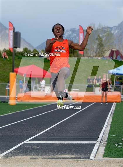 Thumbnail 2 in Utah County Invitational (Long Jump) photogallery.