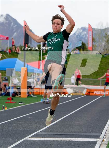 Thumbnail 3 in Utah County Invitational (Long Jump) photogallery.