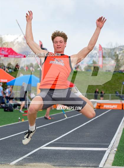 Thumbnail 2 in Utah County Invitational (Long Jump) photogallery.