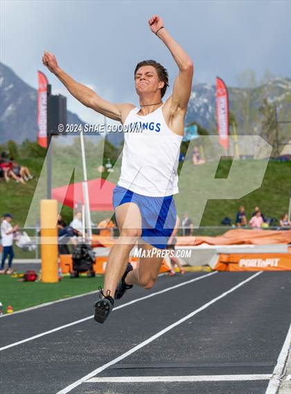 Thumbnail 2 in Utah County Invitational (Long Jump) photogallery.