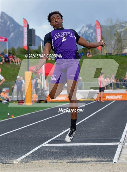 Thumbnail 3 in Utah County Invitational (Long Jump) photogallery.
