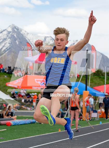 Thumbnail 2 in Utah County Invitational (Long Jump) photogallery.