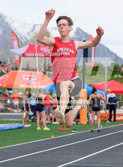 Thumbnail 2 in Utah County Invitational (Long Jump) photogallery.