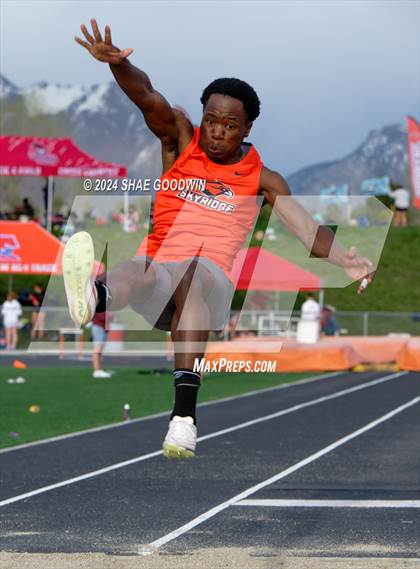 Thumbnail 3 in Utah County Invitational (Long Jump) photogallery.