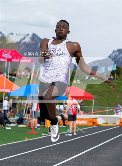 Thumbnail 2 in Utah County Invitational (Long Jump) photogallery.