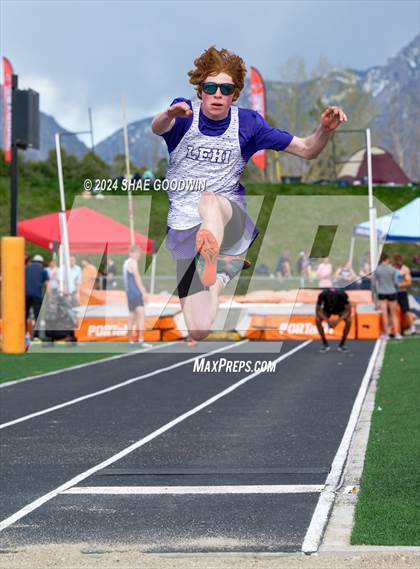 Thumbnail 1 in Utah County Invitational (Long Jump) photogallery.