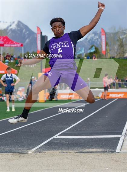 Thumbnail 1 in Utah County Invitational (Long Jump) photogallery.