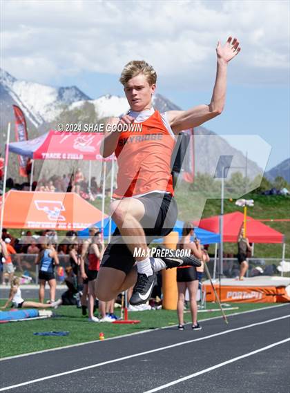 Thumbnail 1 in Utah County Invitational (Long Jump) photogallery.
