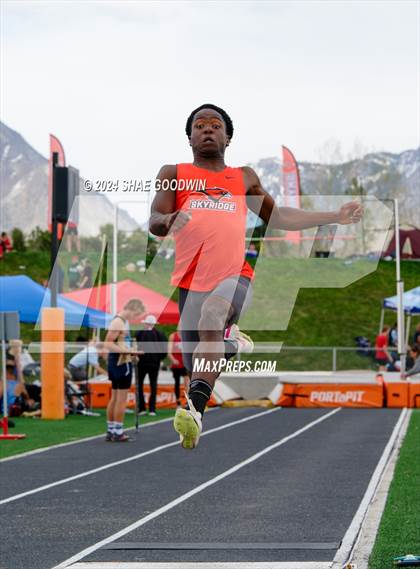 Thumbnail 3 in Utah County Invitational (Long Jump) photogallery.