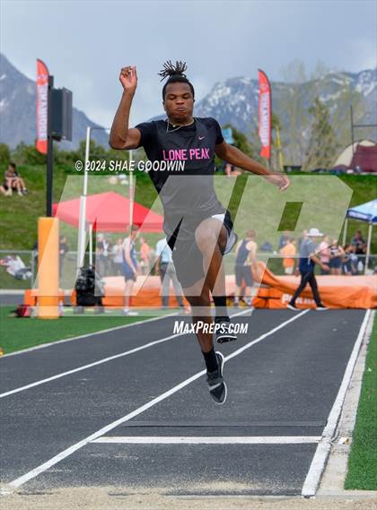 Thumbnail 3 in Utah County Invitational (Long Jump) photogallery.