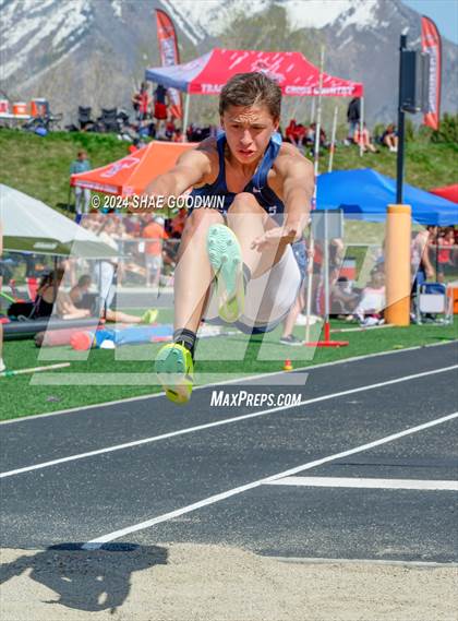Thumbnail 3 in Utah County Invitational (Long Jump) photogallery.