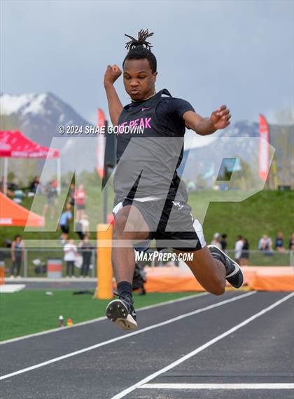 Thumbnail 2 in Utah County Invitational (Long Jump) photogallery.
