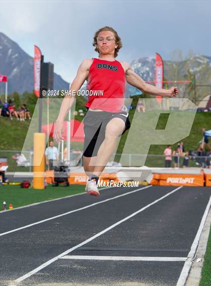 Thumbnail 2 in Utah County Invitational (Long Jump) photogallery.
