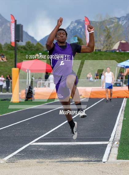 Thumbnail 2 in Utah County Invitational (Long Jump) photogallery.