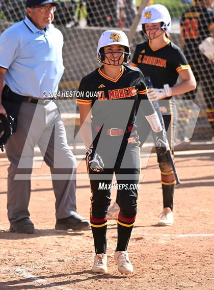 Thumbnail 2 in Los Alamitos vs. El Modena (Michelle Carew Classic) photogallery.