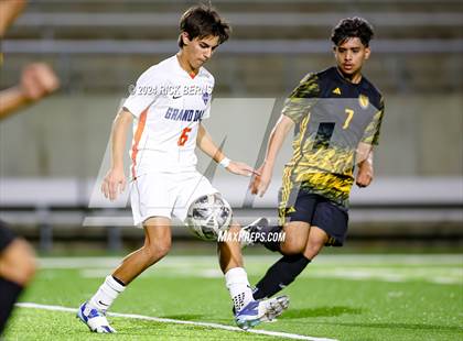 Thumbnail 2 in Grand Oaks vs Eisenhower (UIL 6A D1 Bi-District playoffs) photogallery.