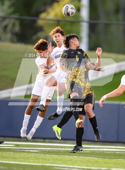 Thumbnail 2 in Grand Oaks vs Eisenhower (UIL 6A D1 Bi-District playoffs) photogallery.