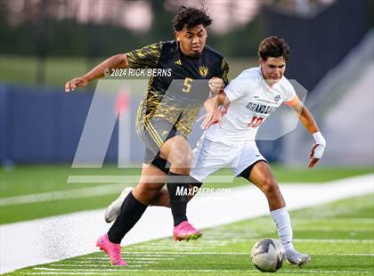 Thumbnail 3 in Grand Oaks vs Eisenhower (UIL 6A D1 Bi-District playoffs) photogallery.