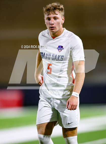 Thumbnail 3 in Grand Oaks vs Eisenhower (UIL 6A D1 Bi-District playoffs) photogallery.